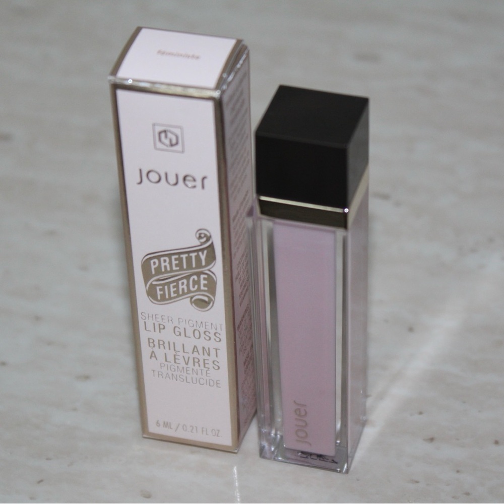 Jouer Cosmetics Champagne & Macarons Féministe Sheer Pigment Lip Gloss - Picture 15 of 16